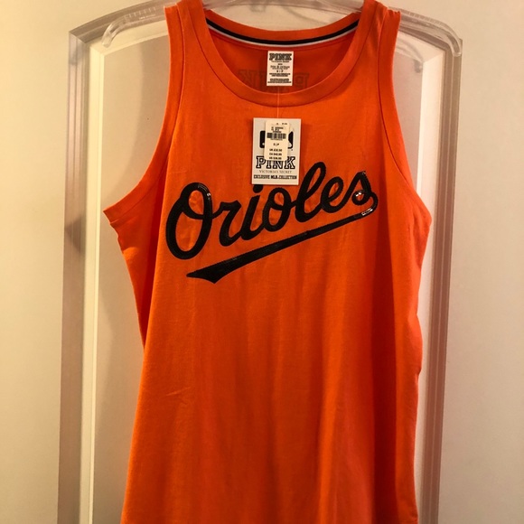 PINK Victoria's Secret Tops - NWT PINK Baltimore Orioles Tank Top